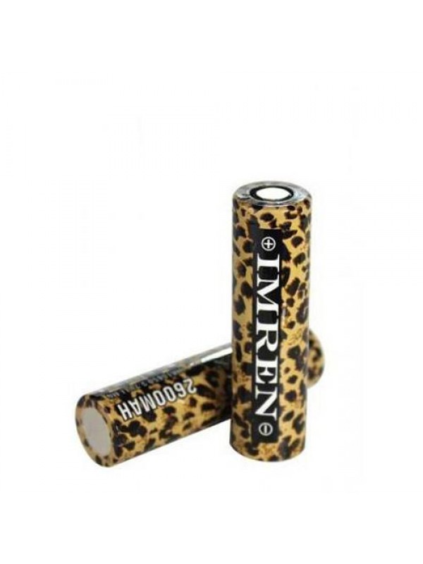 IMREN IMR 18650 2600mAh Flat Top Battery 50A (Pair)