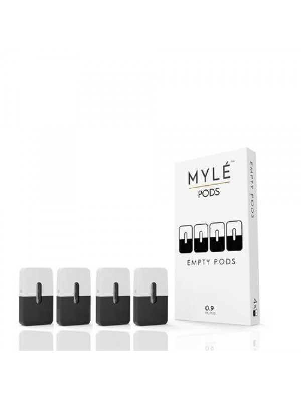 Glossy Pods MYLE Compatible Refillable Pods (Pack of 4)