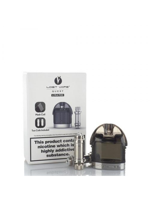 Lost Vape Lyra Pod Cartridge Pack (Coils Included)