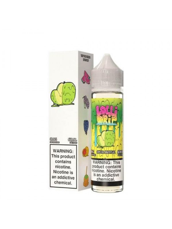 Lollidrip Sour Apple 60ml Vape Juice
