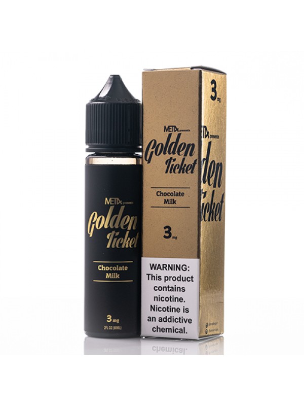 Met4 Golden Ticket 60ml Vape Juice