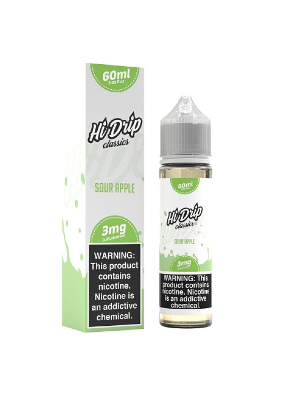 Lollidrip Sour Apple 60ml Vape Juice