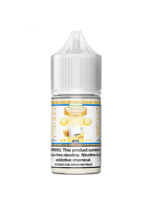Pod Juice Graham Cracker TF 30ml Nic Salt Vape Jui...