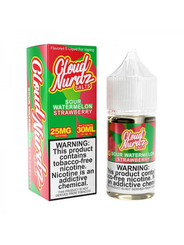 Sour Watermelon Strawberry 30ml TF Vape Juice - Cl...