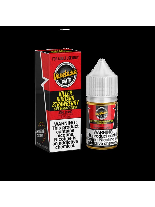 Vapetasia Salts Killer Kustard Strawberry 30ml Nic Salt Vape Juice