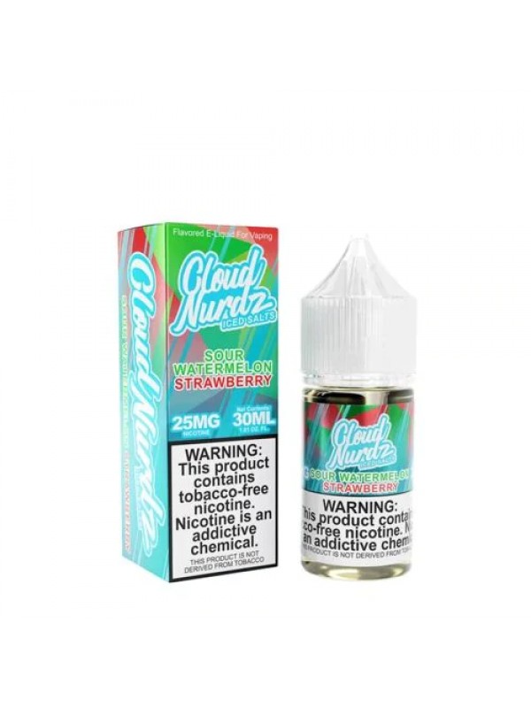 Sour Watermelon Strawberry Iced 30ml TF Vape Juice...