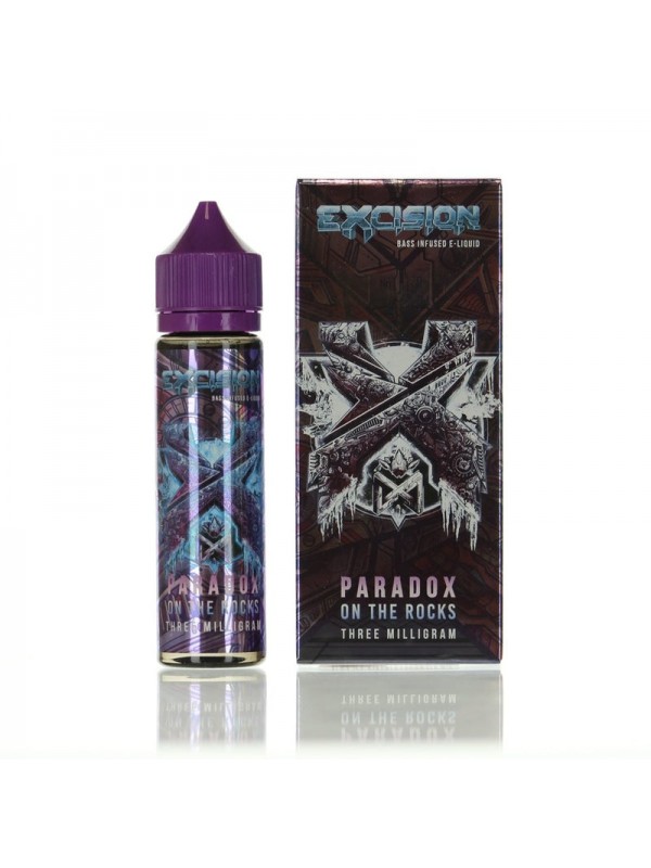 Alt Zero and Excision Vape Juice Paradox on the Rocks 60ml