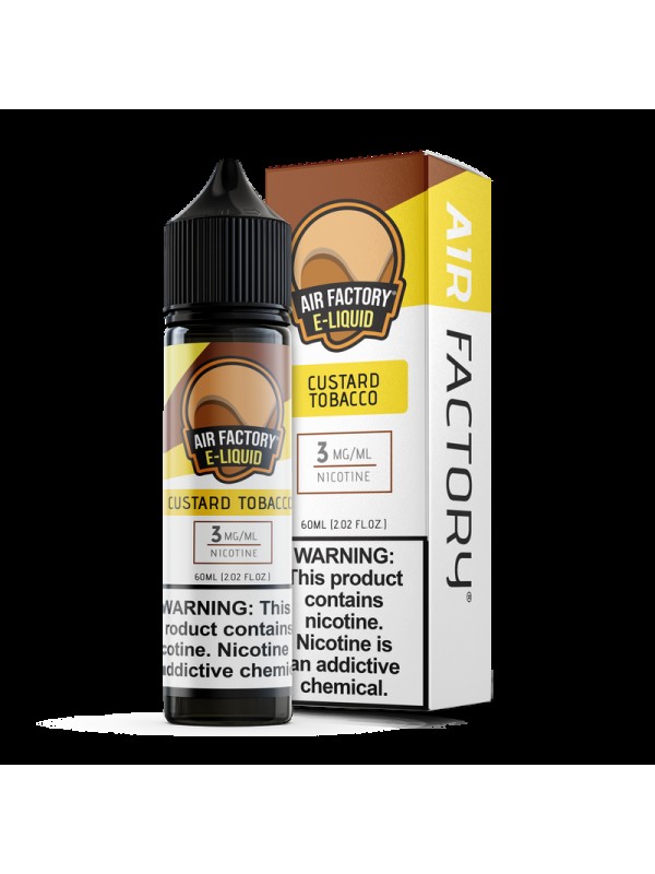 Air Factory Custard Tobacco 60ml Vape Juice