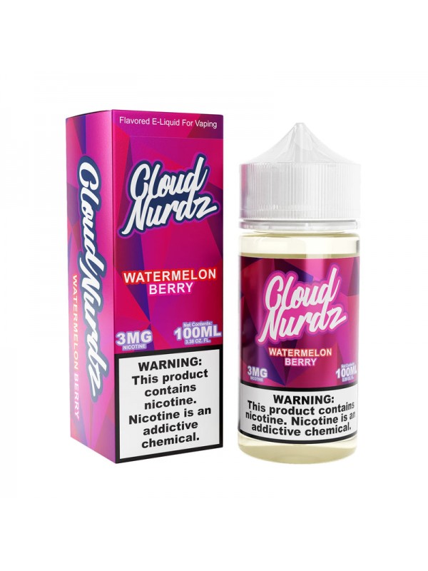 Cloud Nurdz Watermelon Berry 100ml Vape Juice