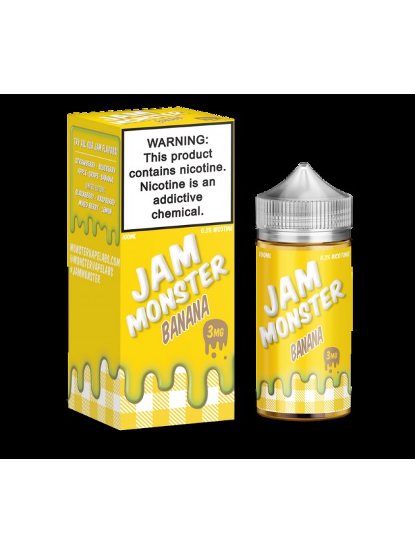 Jam Monster Banana 100ml Vape Juice