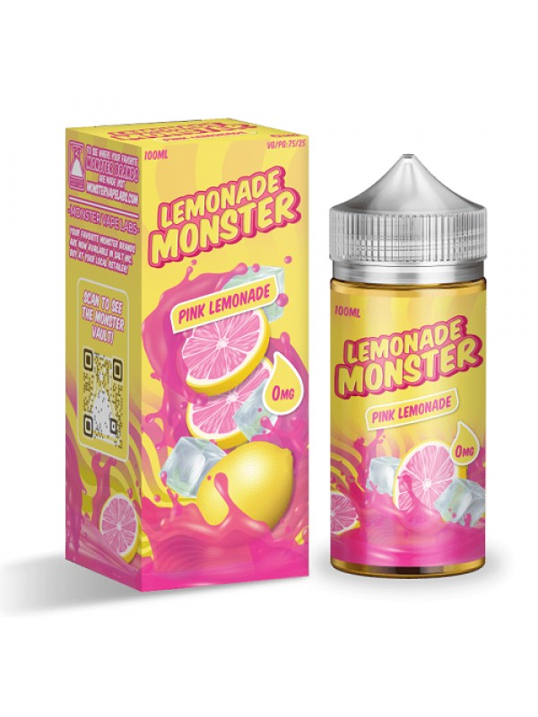 Pink Lemonade 100ml Vape Juice - Lemonade Monster