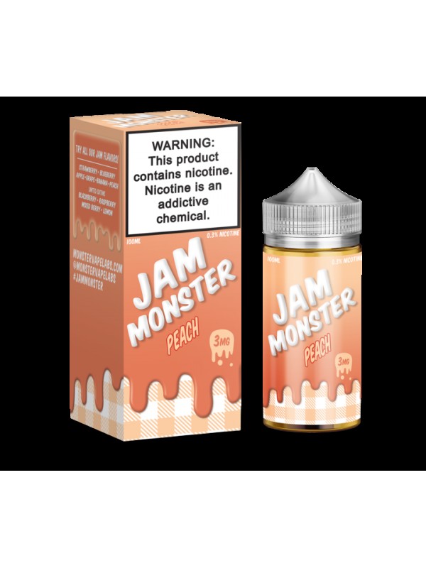 Jam Monster Peach 100ml Vape Juice