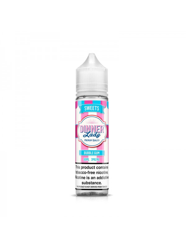 Bubblegum 60ml TF Vape Juice - Dinner Lady
