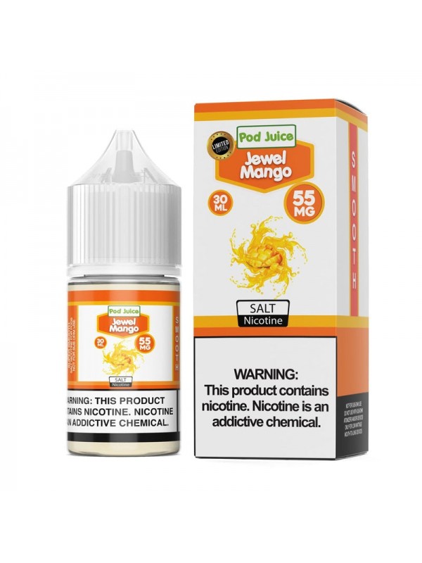 Pod Juice Jewel Mango TF 30ml Nic Salt Vape Juice
