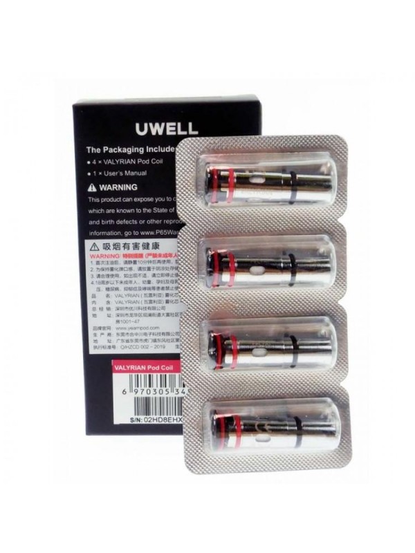 Valyrian Pod Coils (4pcs) - Uwell