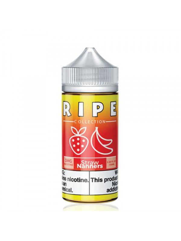 Ripe Collection Straw Nanners 100ml Vape Juice