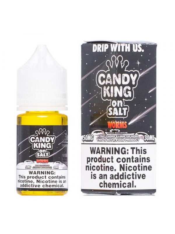 Candy King Worms Synthetic Nicotine 30ml Nic Salt ...