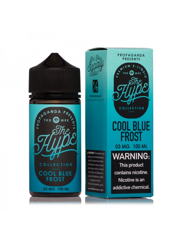 The Hype Cool Blue Frost 100ml Vape Juice