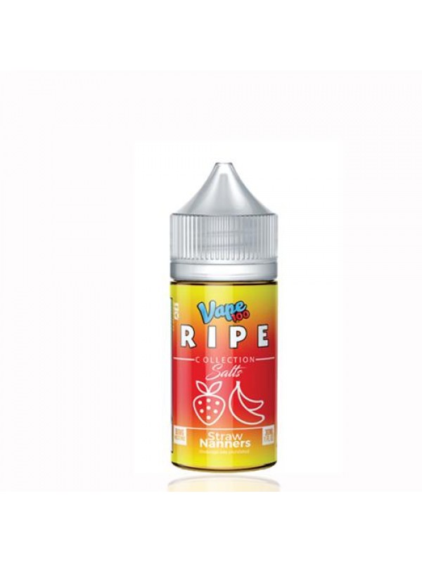 Ripe Collection Salts Straw Nanners 30ml Nic Salt ...