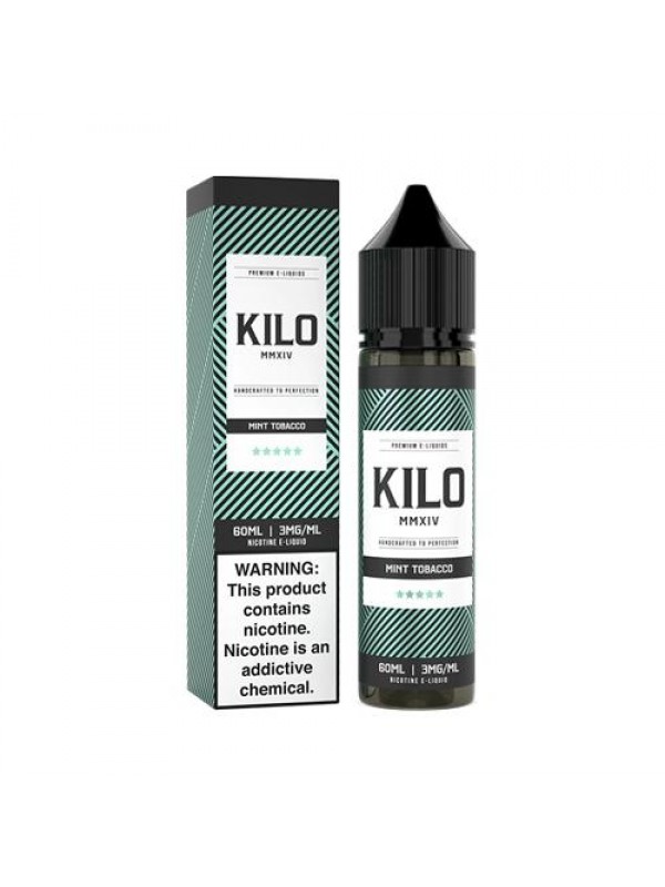 Kilo Mint Tobacco 60ml Vape Juice