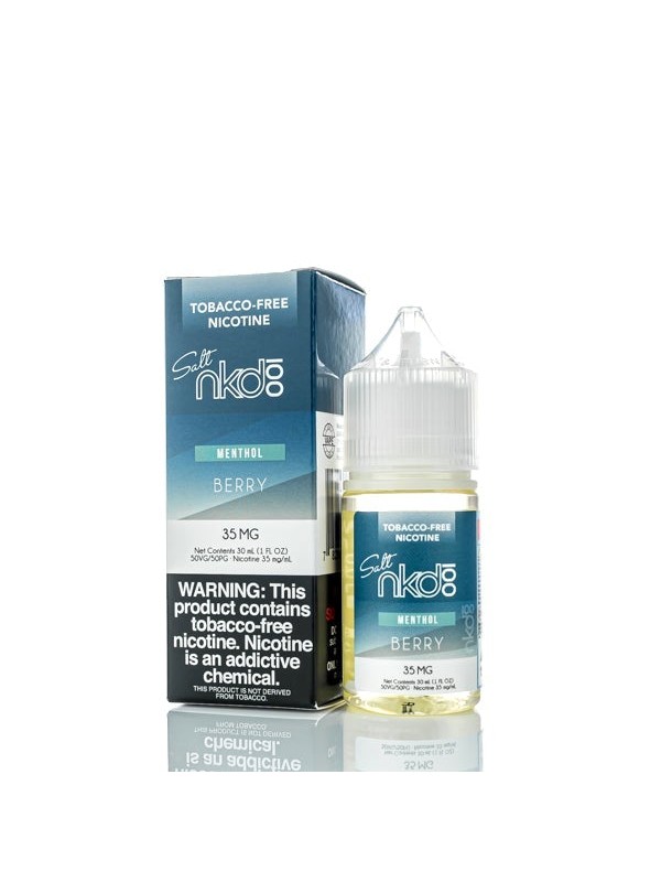 NKD 100 Salts Menthol Berry 30ml Vape Juice (TF)
