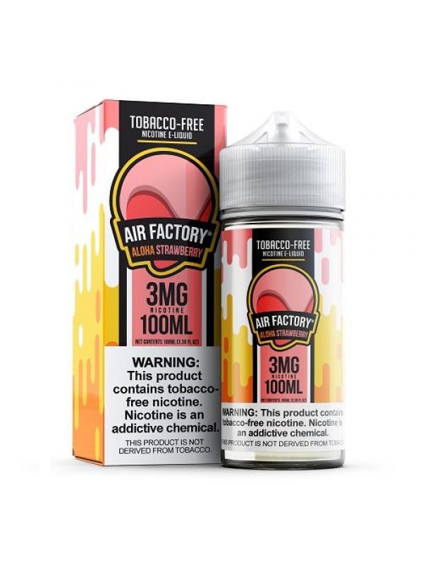 Aloha Strawberry 100ml TF Vape Juice - Air Factory