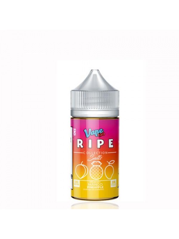Ripe Collection Salts Peachy Mango Pineapple 30ml Nic Salt Vape Juice