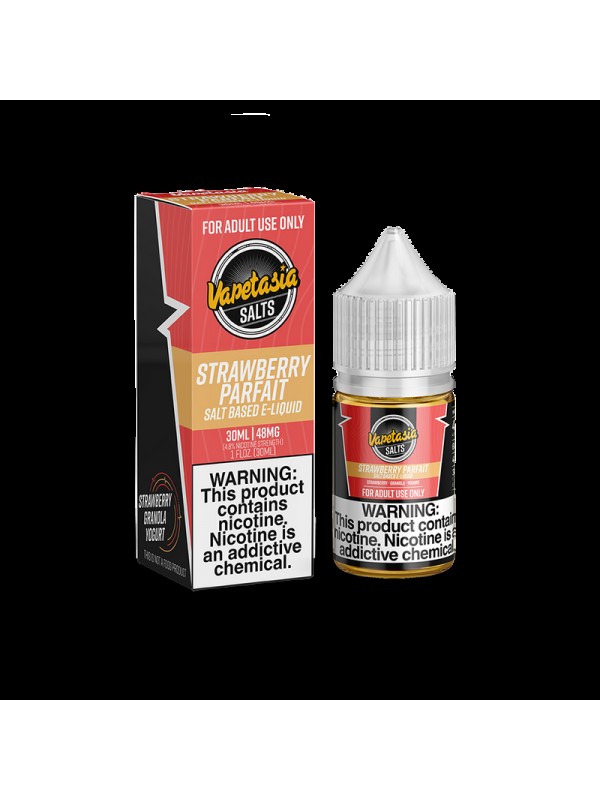 Vapetasia Strawberry Parfait 30ml Nic Salt Vape Ju...