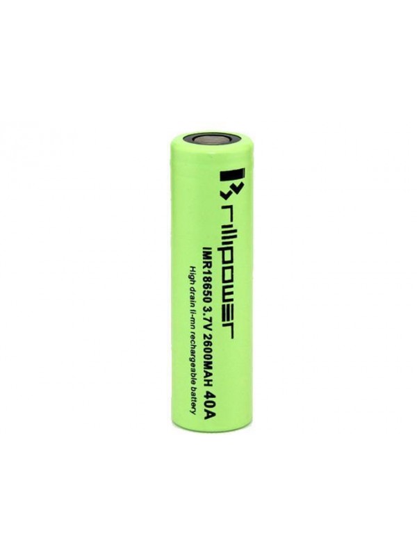 Brillipower 18650 2600Mah 40A Battery
