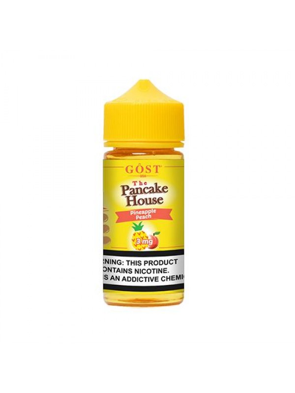 The Pancake House Pineapple Peach 100ml Vape Juice