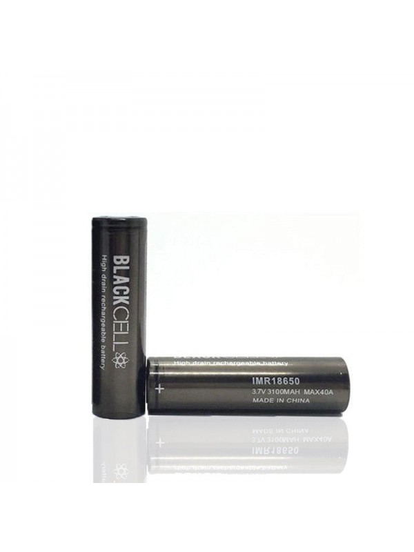 Blackcell 18650 Battery 3100mah 40A 3.7V (2 pack)