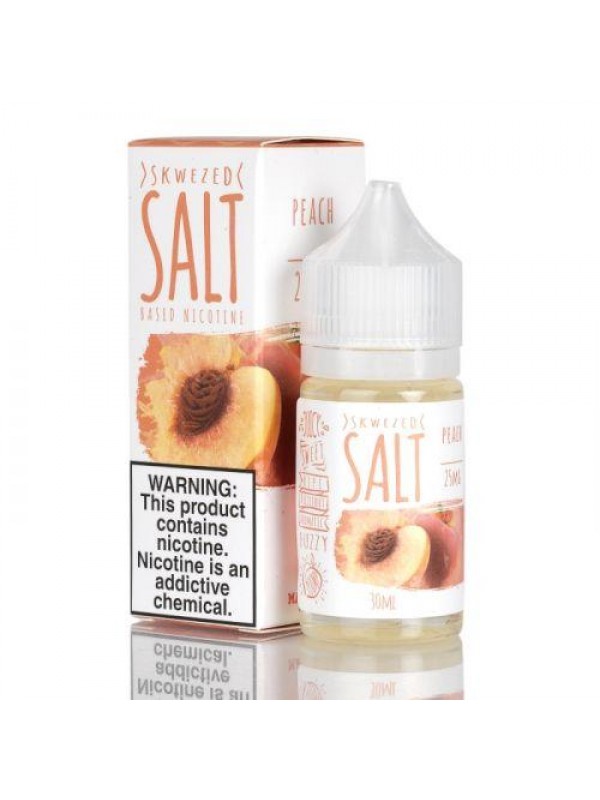 Skwezed Salt Peach 30ml Nic Salt Vape Juice