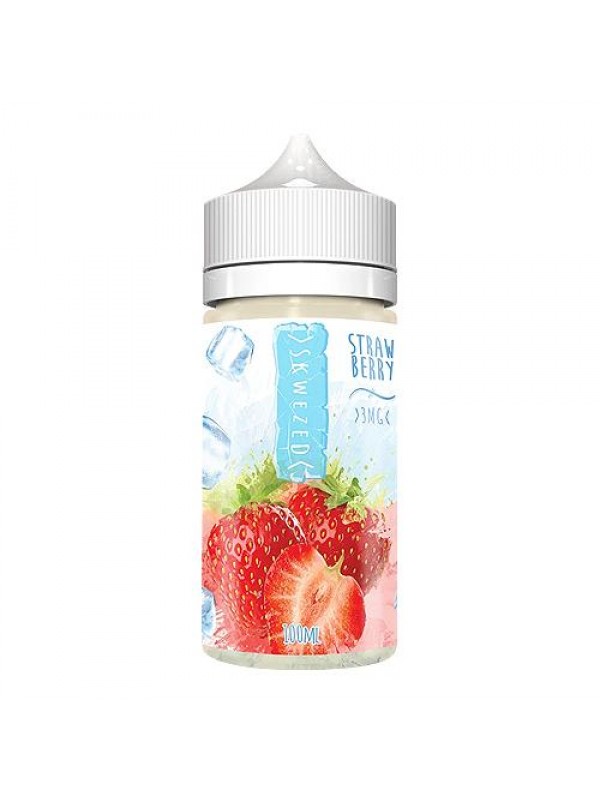 Strawberry Ice 100ml Vape Juice - Skwezed