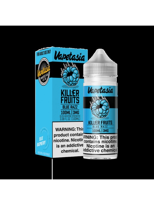 Vapetasia Killer Fruits Blue Razz 100ml Vape Juice