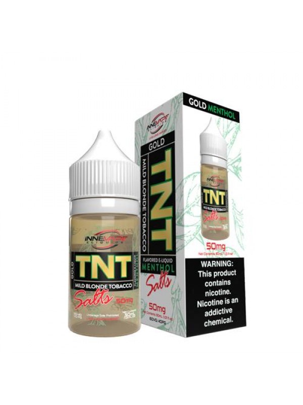 Innevape Salts TNT Gold Menthol 30ml Nic Salt Vape...