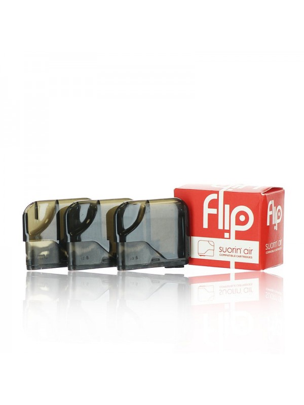 Flip Replacement Cartridge for Suorin Air (Pack of 3)