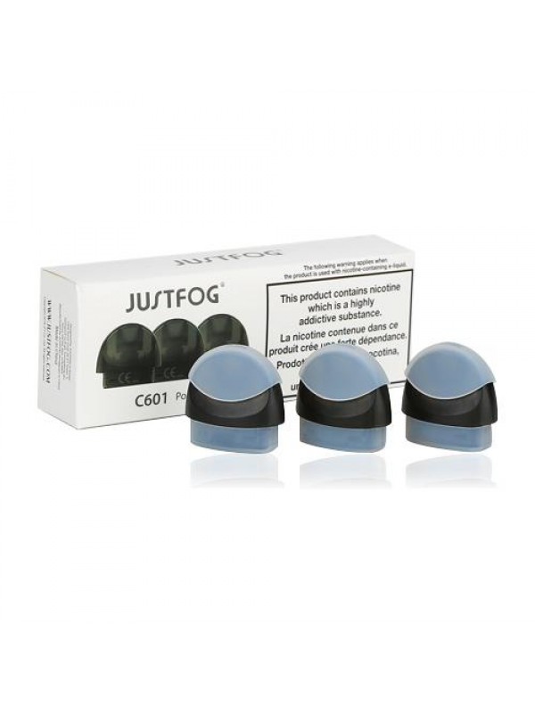 JustFog C601 Replacement Pod Cartridges (3 Pack)