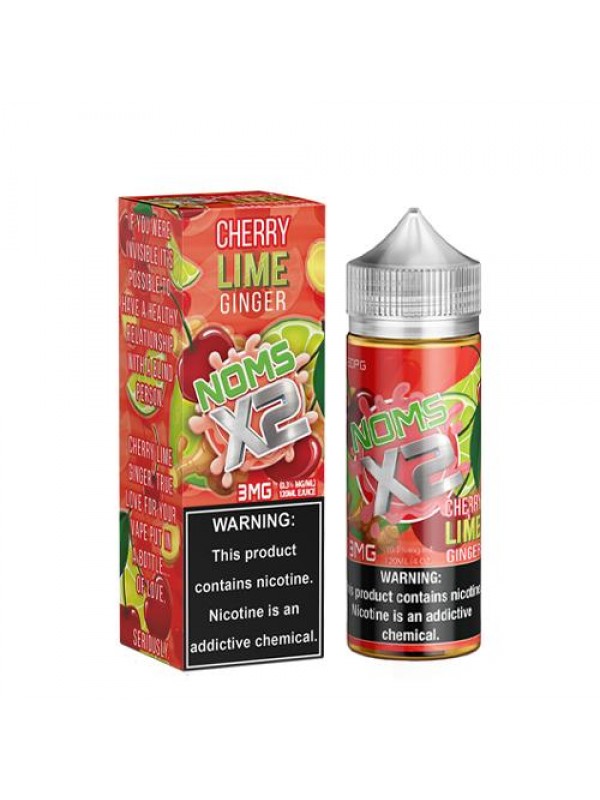 NOMS X2 Cherry Lime Ginger 120ml Vape Juice