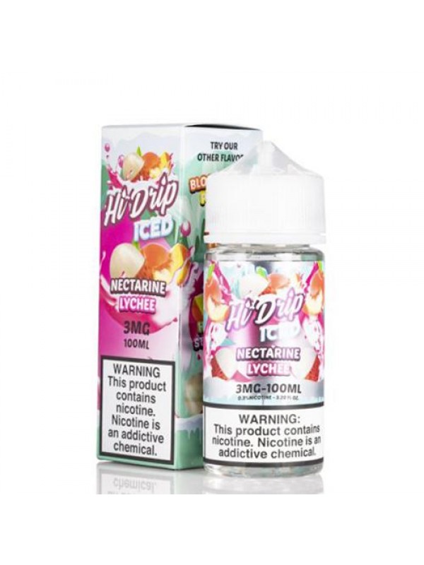 Hi-Drip Nectarine Lychee Iced 100ml Vape Juice
