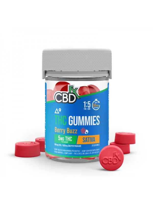 CBDfx Delta 9 + CBD Gummies
