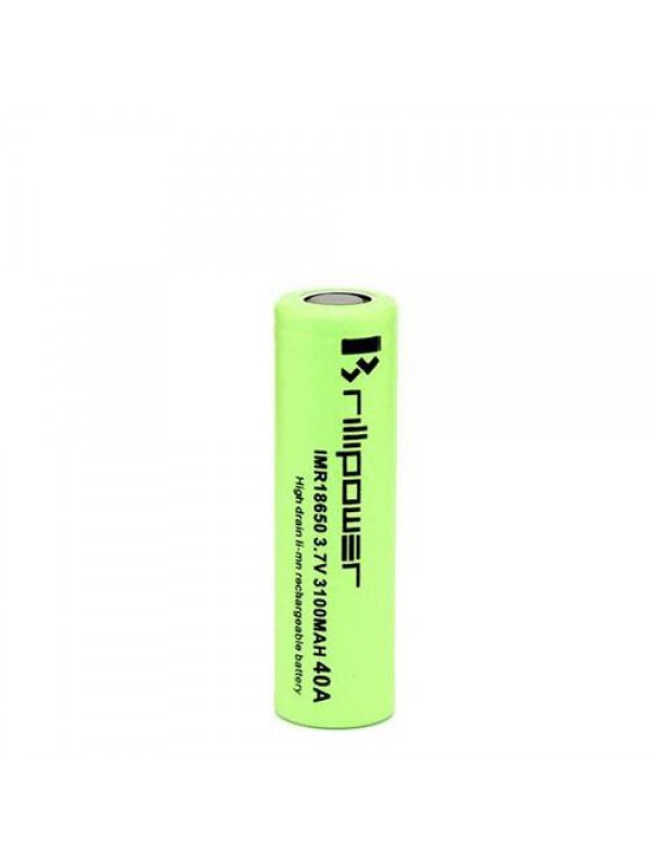 IMR 18650 Battery (3100mAh 40A Max) - Brillipower ...