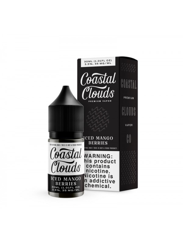 Coastal Clouds Mango Berries Ice 30ml Nic Salt Vap...