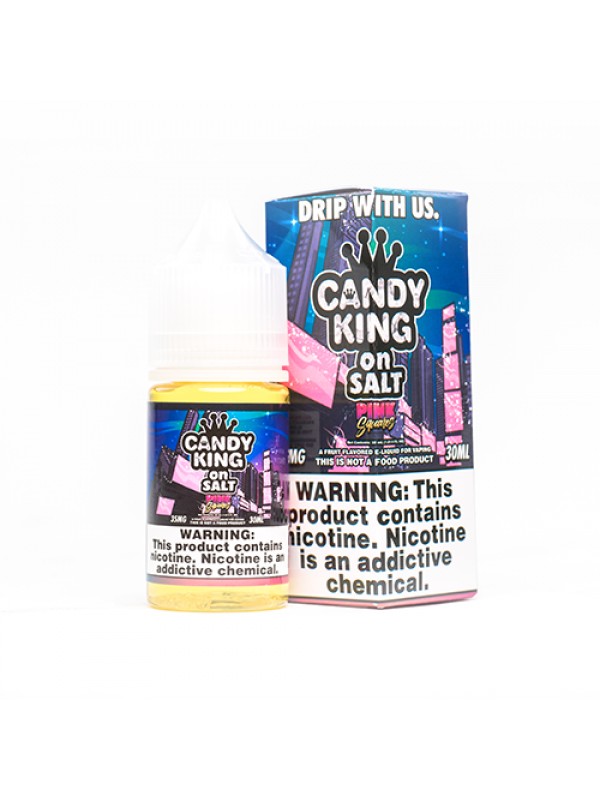 Candy King On Salt Pink Squares 30ml Nic Salt Vape Juice