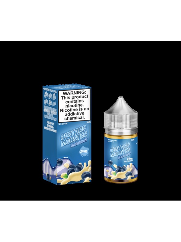 Custard Monster Blueberry Custard 30ml Nic Salt Vape Juice