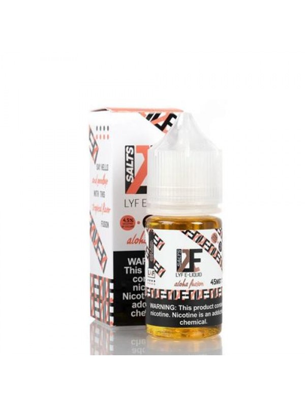 LYF Salts Aloha Fusion 30ml Nic Salt Vape Juice