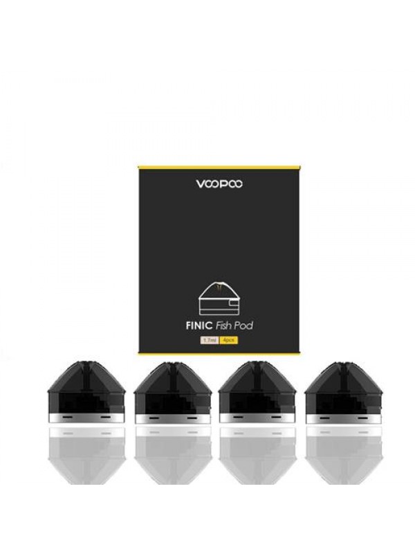 VooPoo Finic Fish Pod Cartridges (Pack of 4)