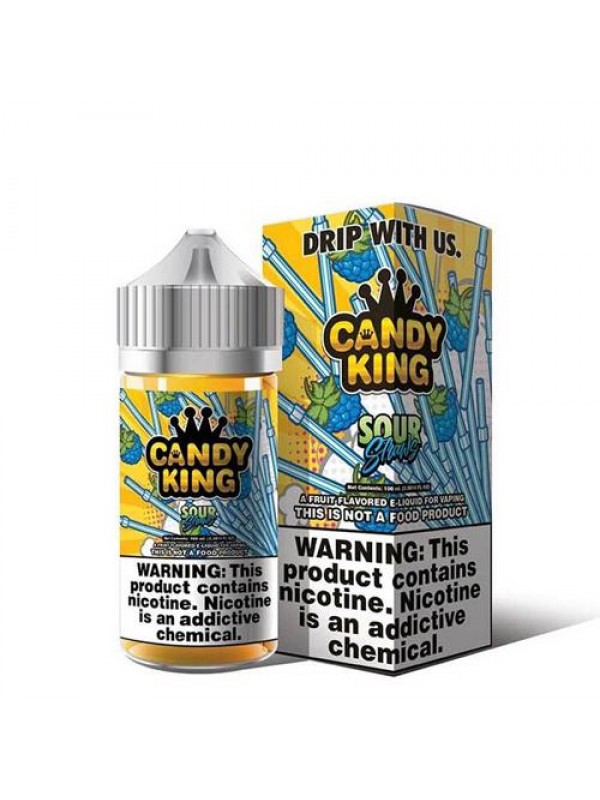 Candy King Sour Straws 100ml Vape Juice
