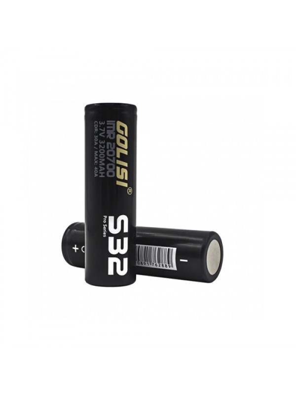 Golisi 20700 3200mAh 30A Battery (Pack of 2)