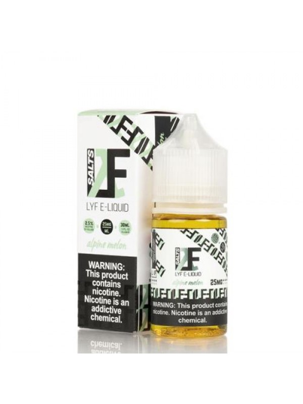 LYF Salts Alpine Melon 30ml Nic Salt Vape Juice