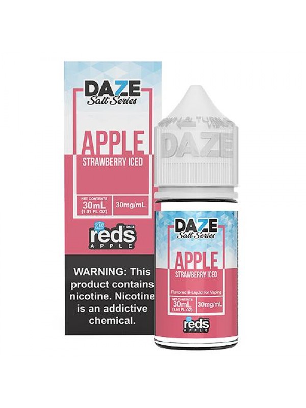 Reds Salt Series Strawberry Iced 30ml Nic Salt Vape Juice